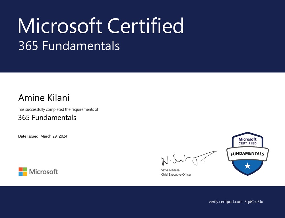 365 Fundamentals